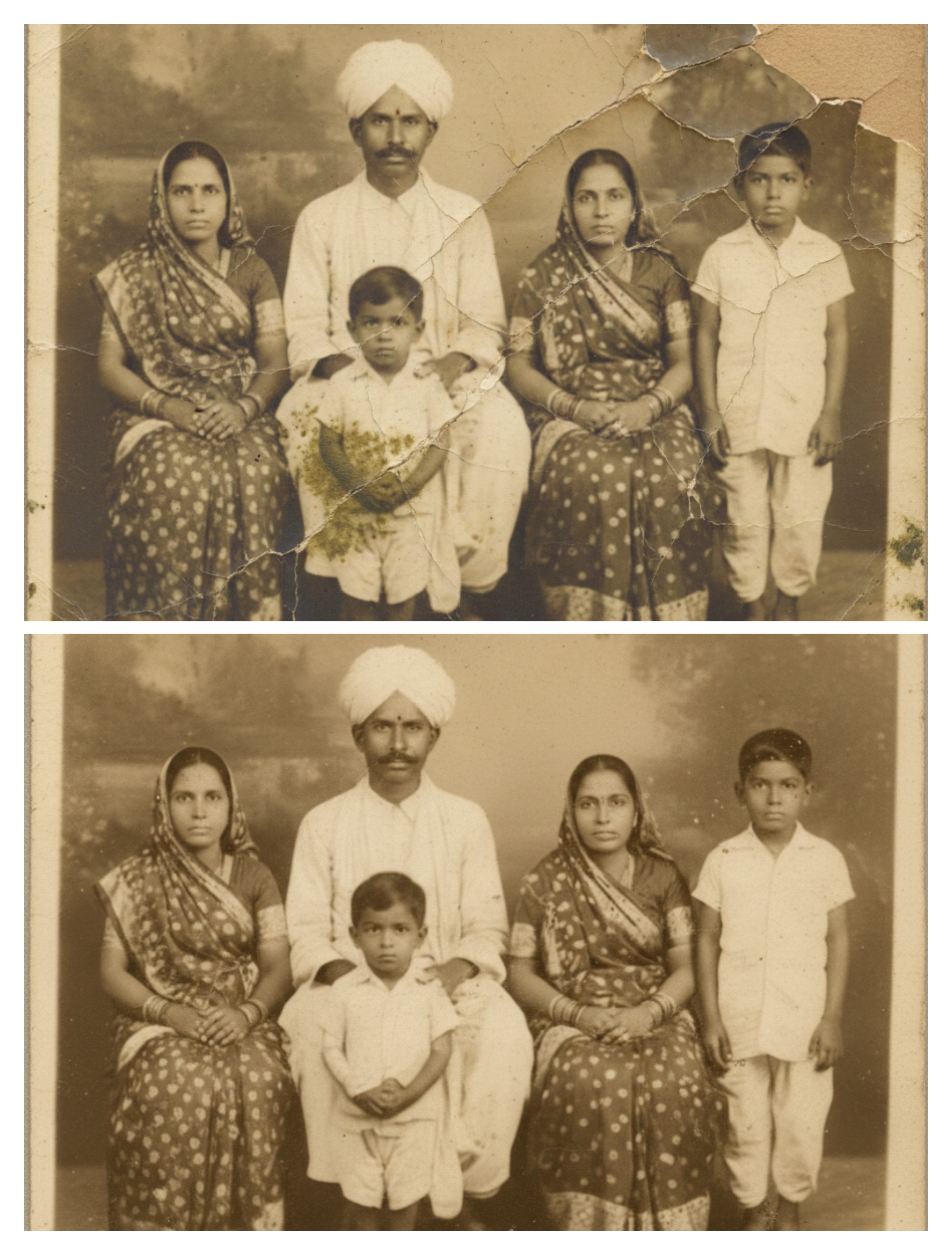 Old Photo To New Restore Photo By Ai Prompt - AI Generated Image