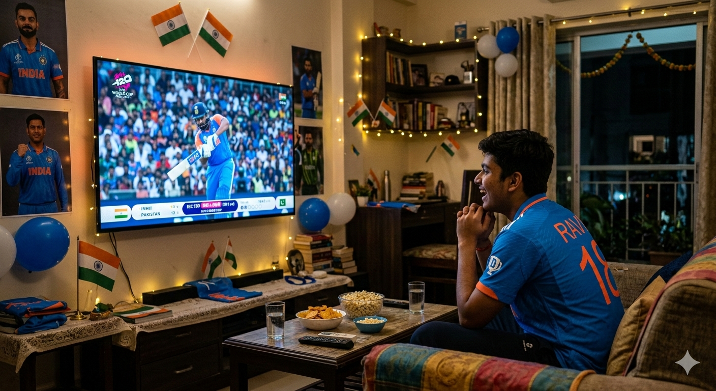 T20 World Cup Ai Photo Editing Prompt For Boys - AI Generated Image
