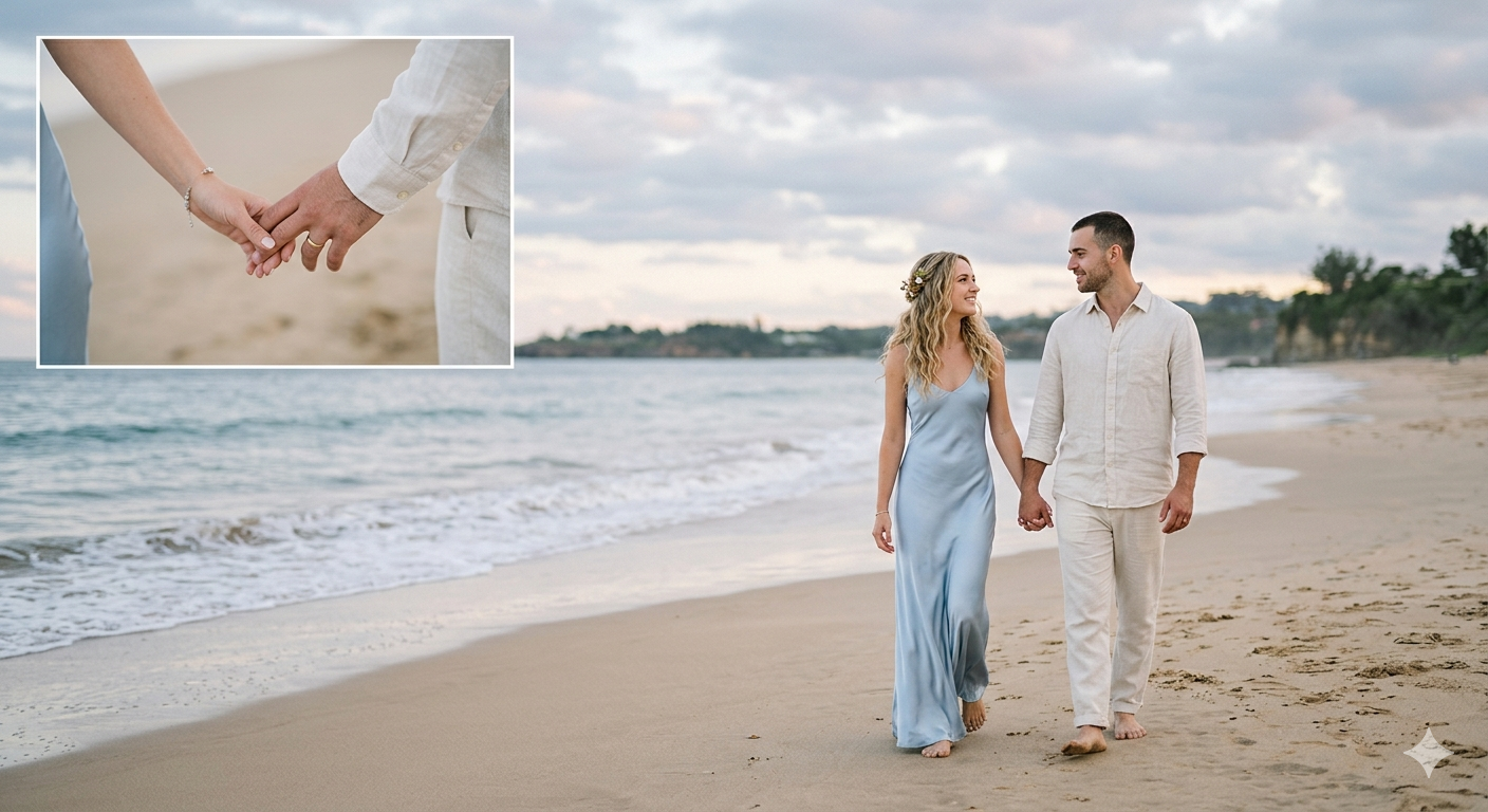 Trending Pre-Wedding Ai Photo Editing Prompt  - AI Generated Image