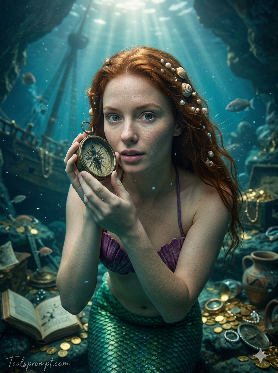 Free Disney Princess Ai Photo Editing Prompt  - AI Generated Image
