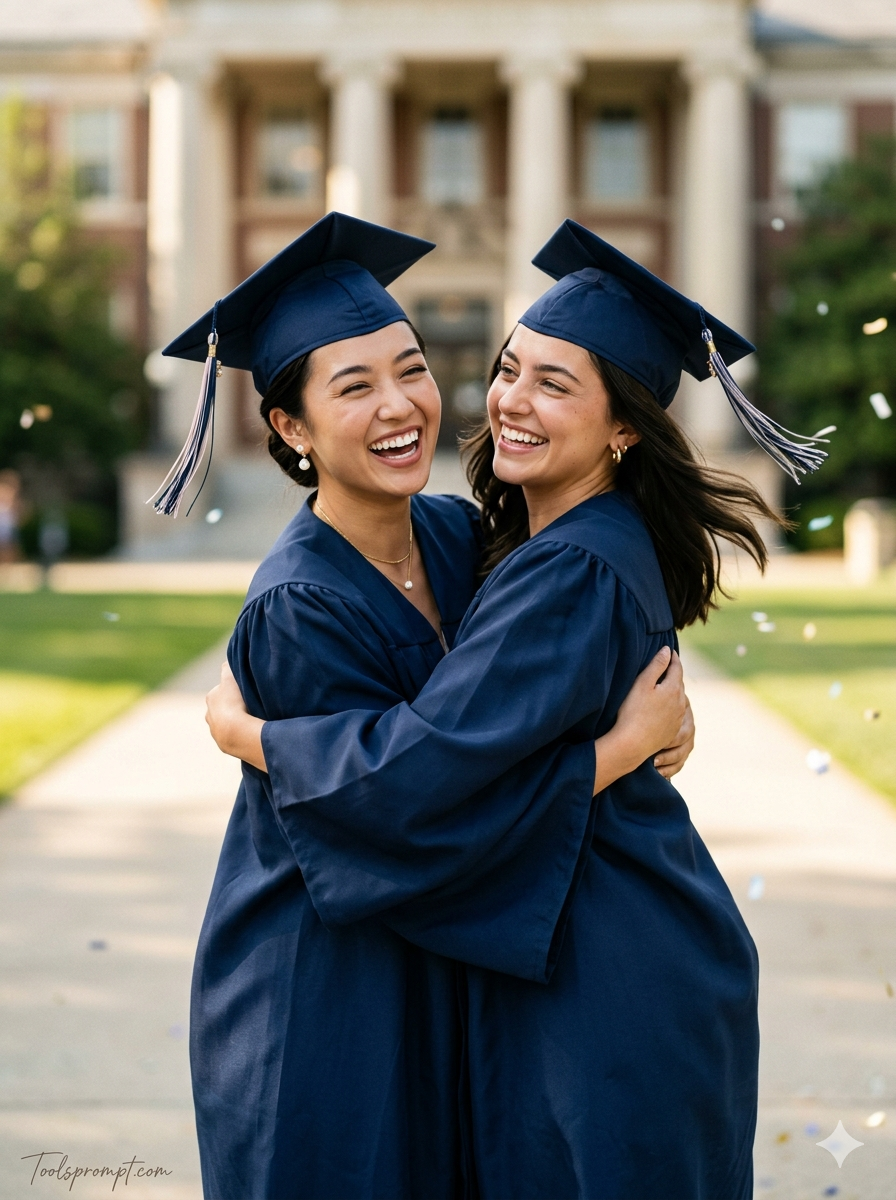 Friends Celebration Ai Photo Editing Prompt - AI Generated Image