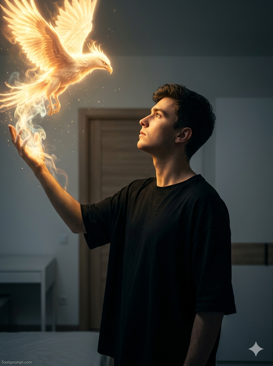 Prompt seen magical ai photo editing prompt - AI Generated Image