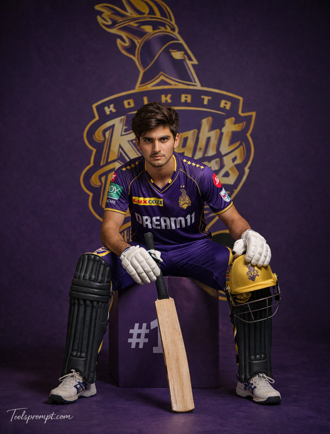 KKR Jersey Prompt For Gemini Ai Photo Editing  - AI Generated Image