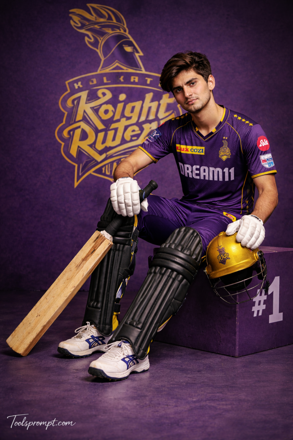 Viral KKR Jersey Prompt For Chatgpt Ai Photo Editing  - AI Generated Image