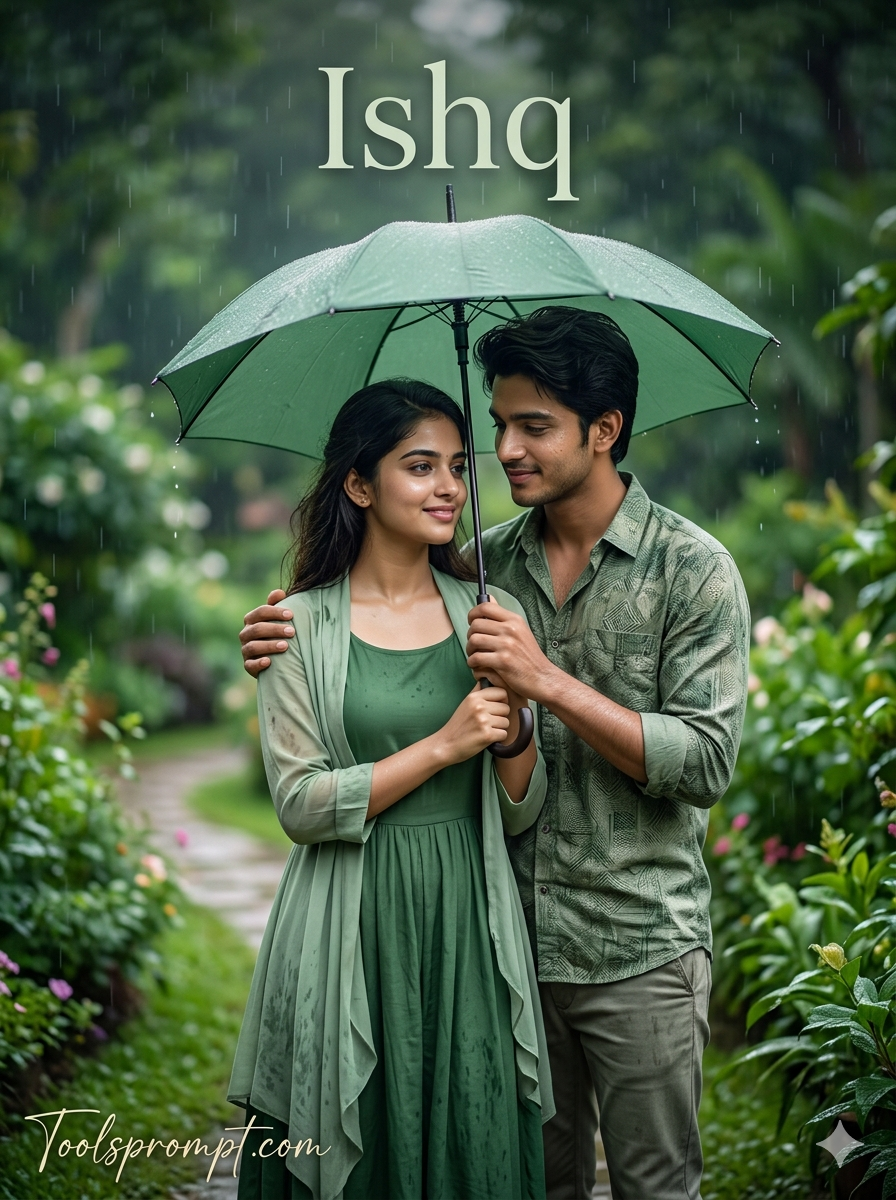 Romantic Couple Prompt Create A Trending Romantic Photo By Single Ai Prompt  - AI Generated Image