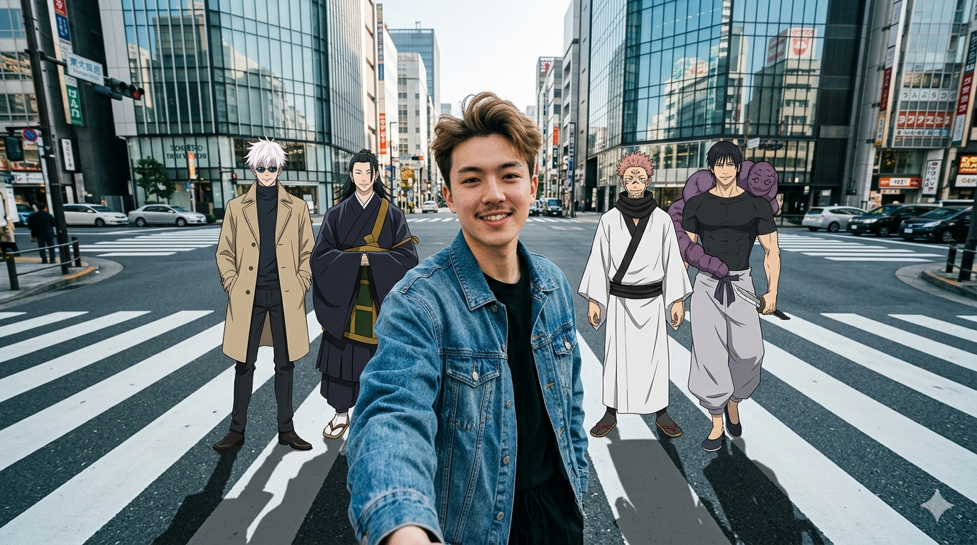 Anime Style Ai Photo Editing Prompt  - AI Generated Image