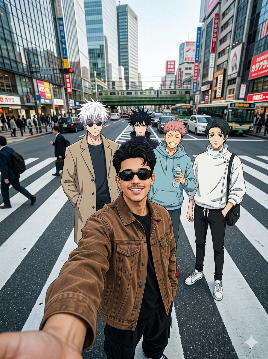 Viral Anime Style Ai Photo Editing Prompt - AI Generated Image