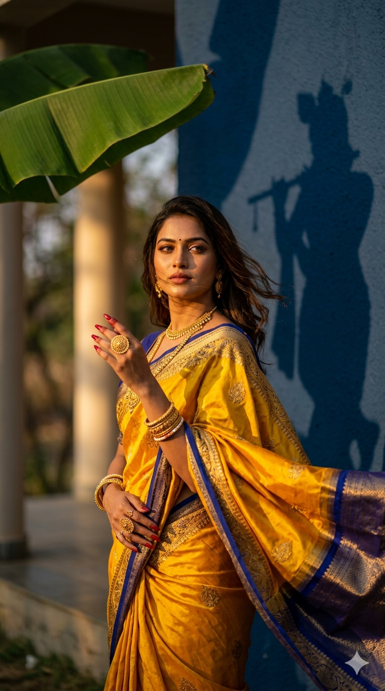 Viral Radha Rani Ai Photo Editing Prompt  - AI Generated Image