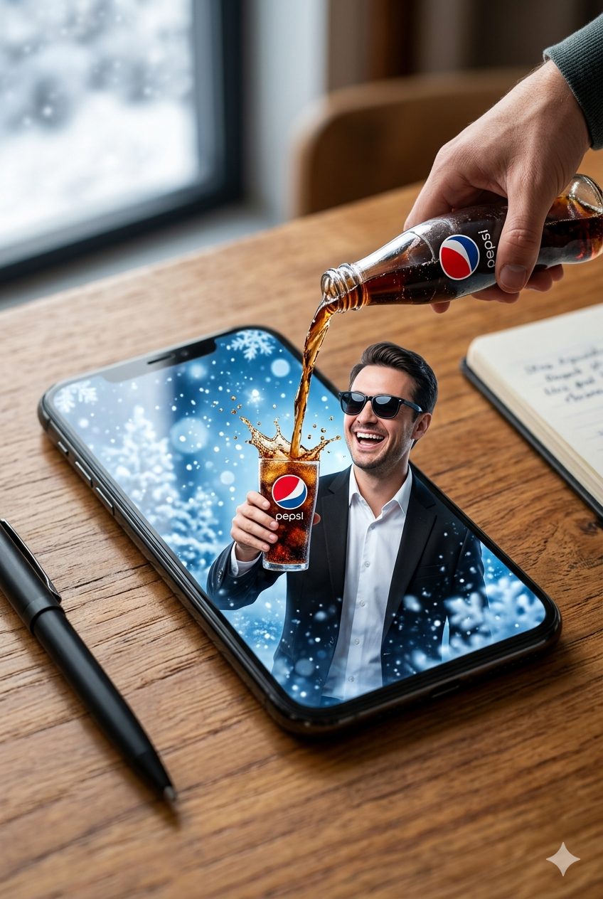Prompt Seen Instagram Creative Viral Photo Of Yourself By This Gemini Prompt - AI Generated Image
