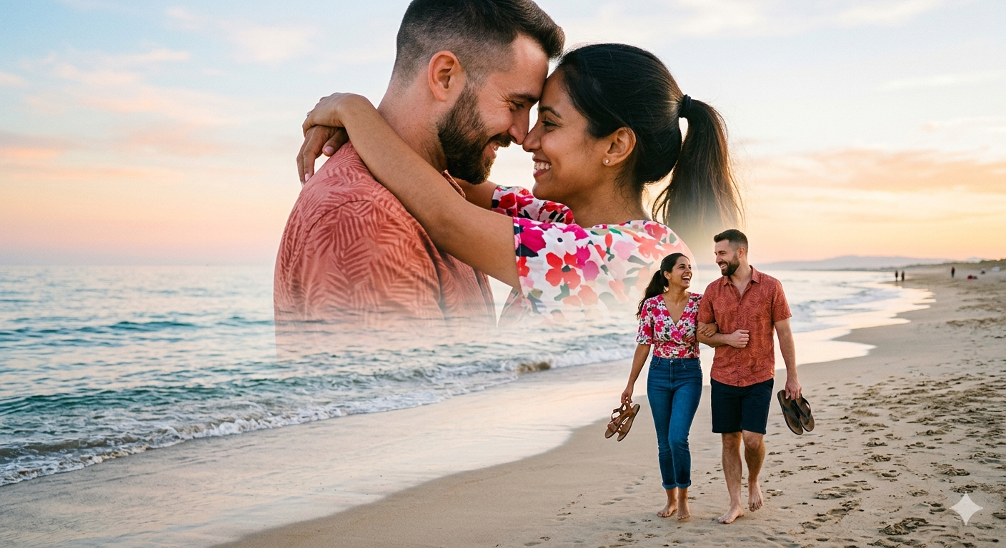 Bangladesh Ai Prompt For Couples Ai Photo Editing Prompt  - AI Generated Image