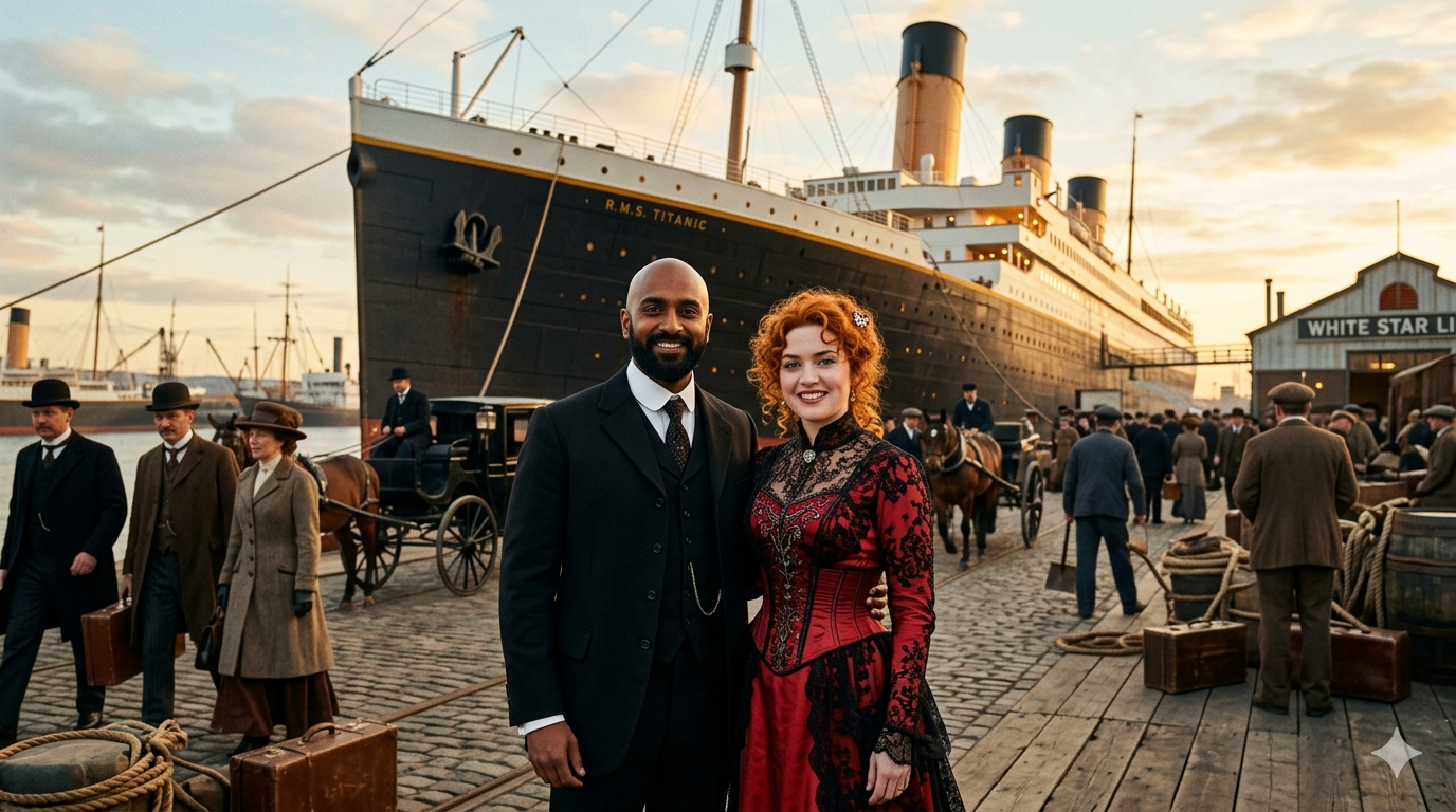 Titanic Ai Prompt  - AI Generated Image