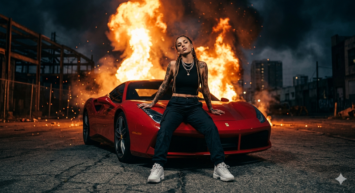 Car Ai Photo Editing Prompt  - AI Generated Image