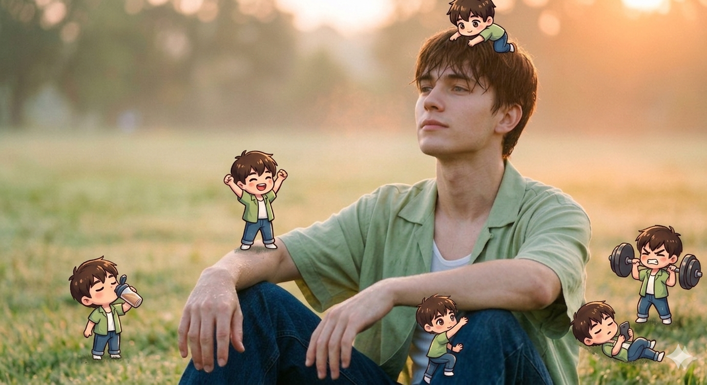 Creative Ai Photo Editing Prompt For Boys  - AI Generated Image