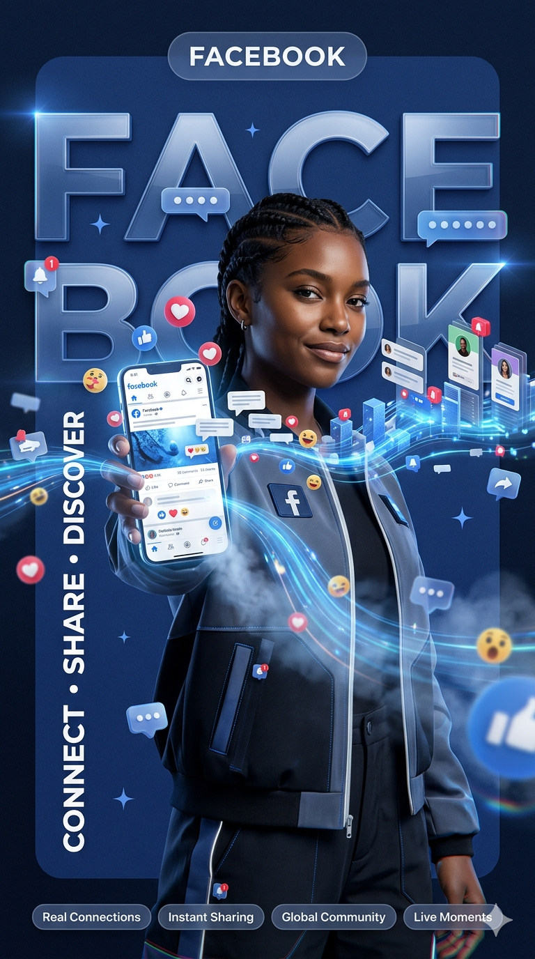 Advertisement Poster Facebook Ai Photo Editing Prompt  - AI Generated Image