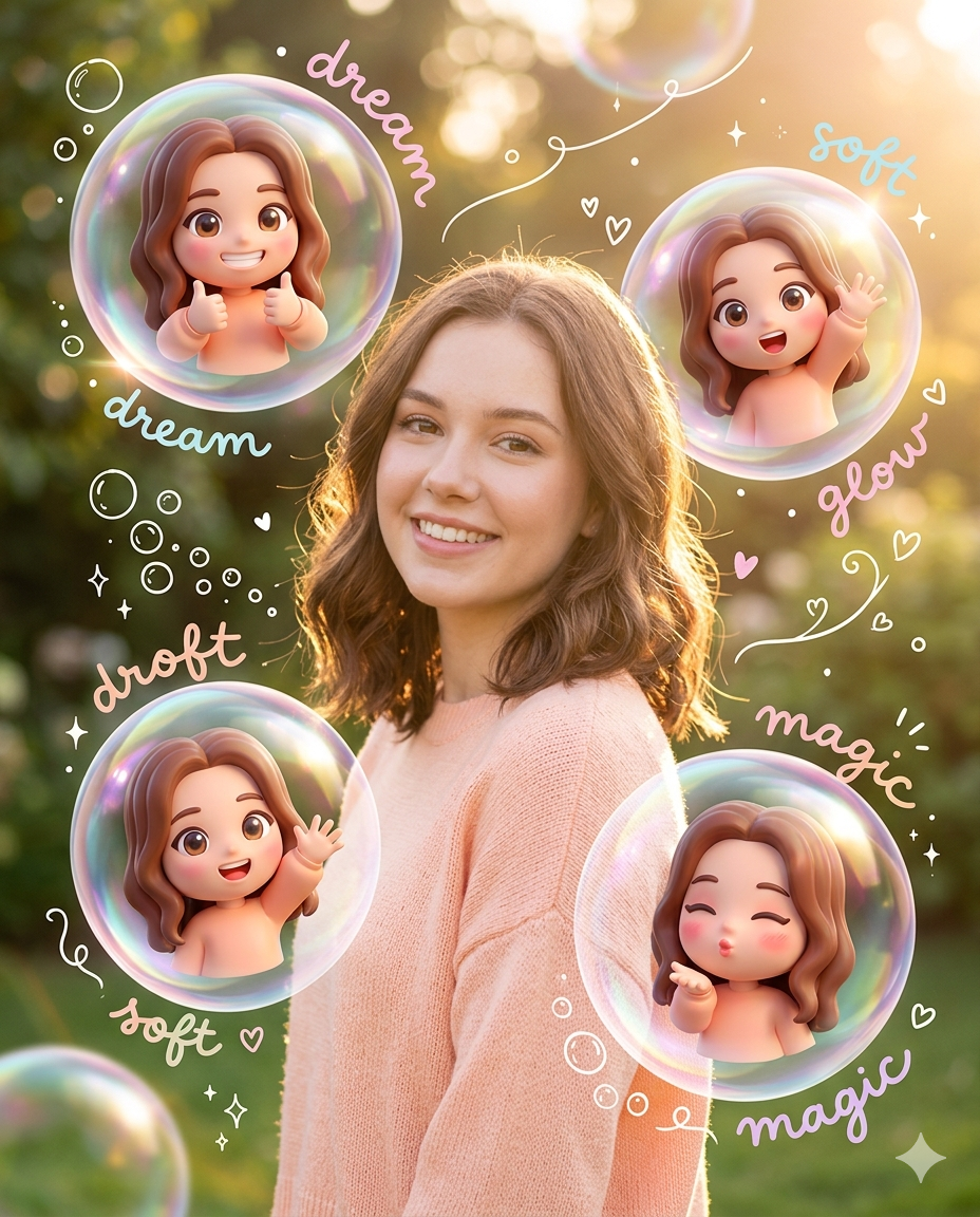 Viral Chibi Style Ai Photo Editing Prompt - AI Generated Image
