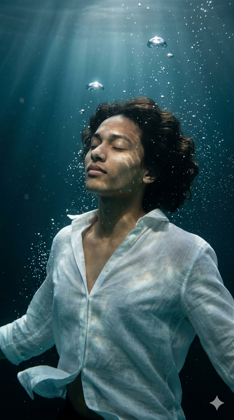 Prompt Seen Underwater Ai Photo Editing Prompt  - AI Generated Image