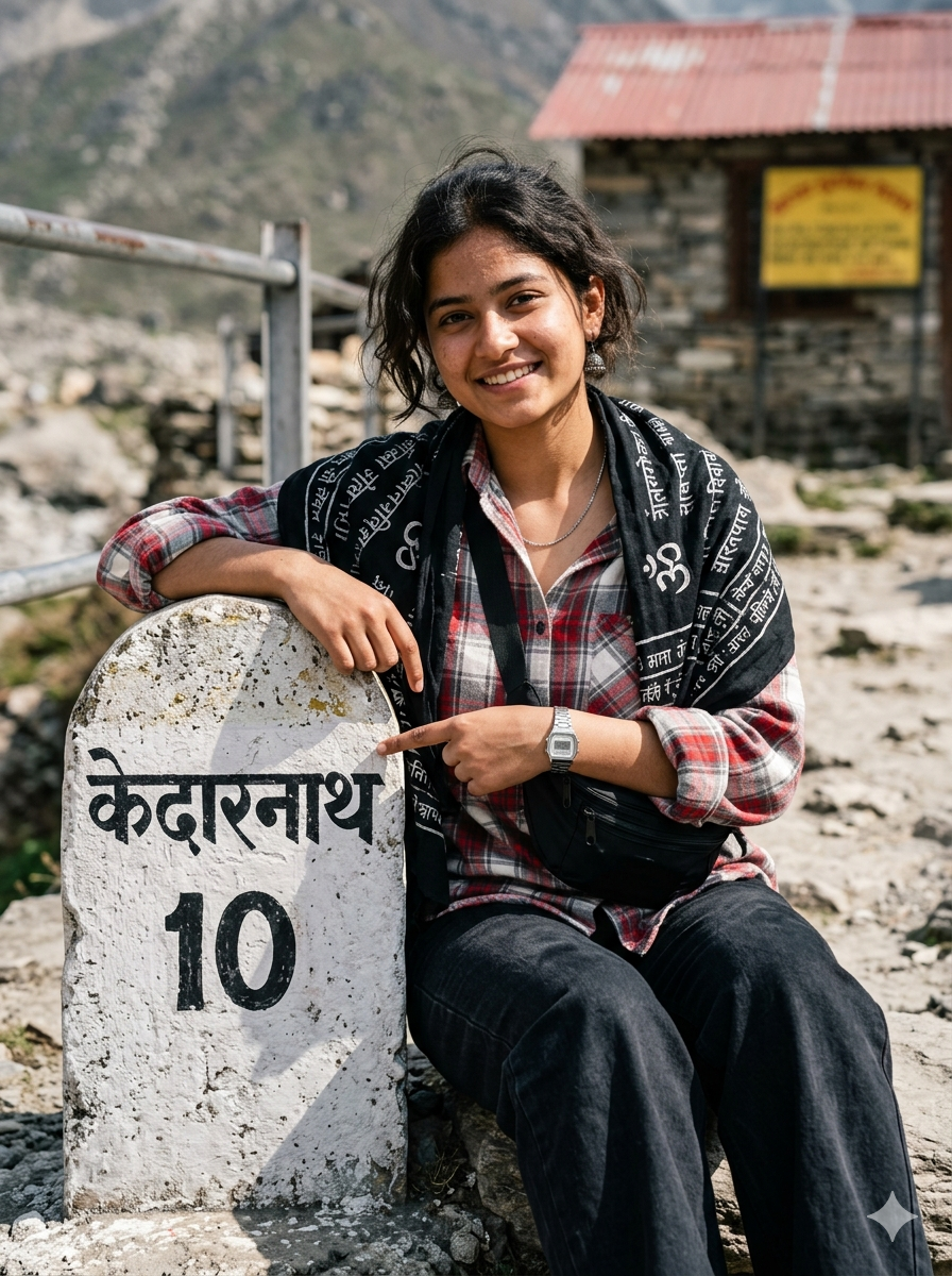 Kedarnath Photo Ai Prompt  - AI Generated Image