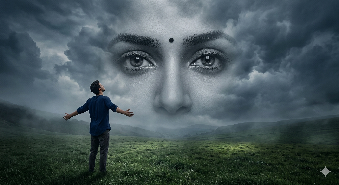 Viral Gemini Foto Sky Eye Ai Photo Editing Prompt  - AI Generated Image