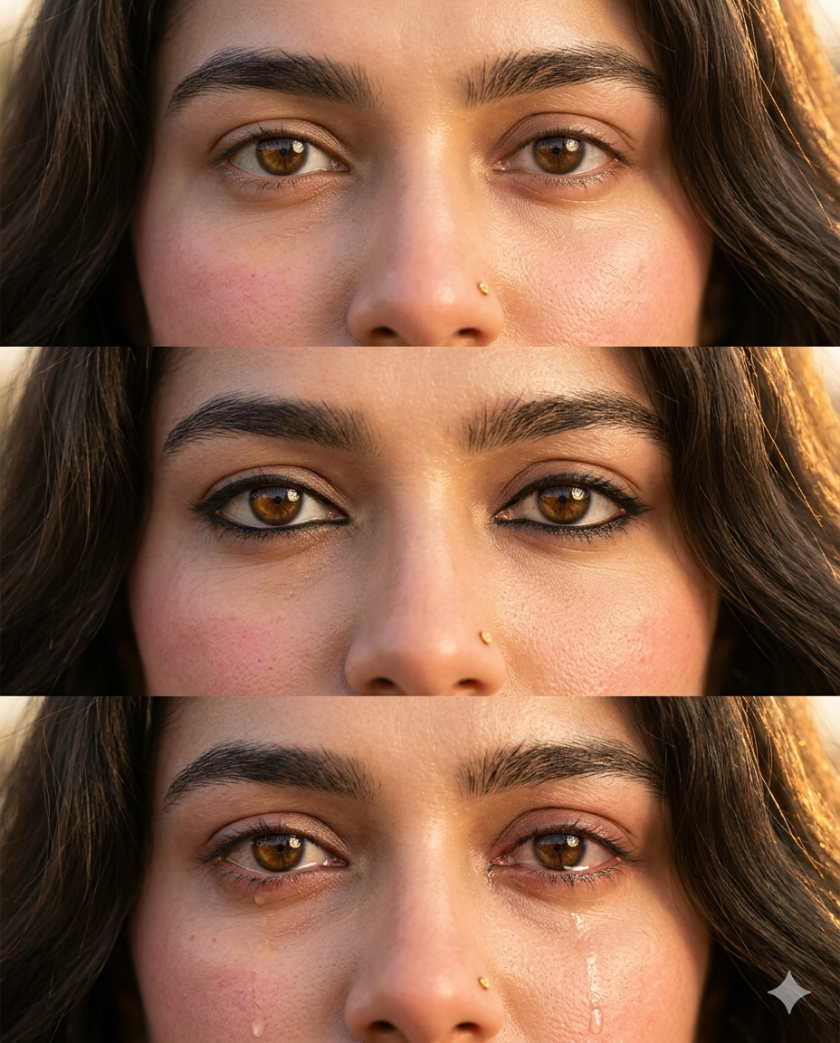 Prompt Seen Collage Eye Ai Photo Editing Prompt  - AI Generated Image