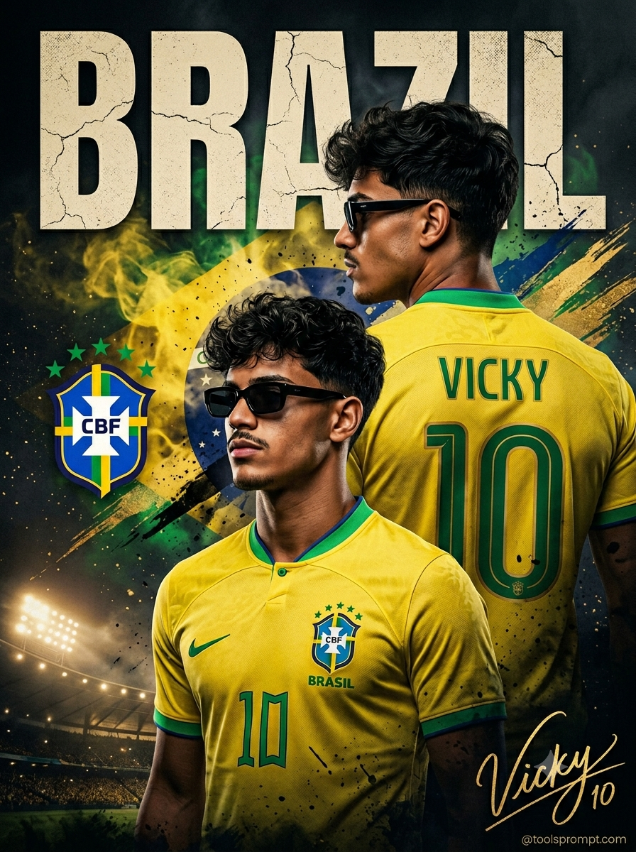 Football Poster Ai Prompt - AI Generated Image