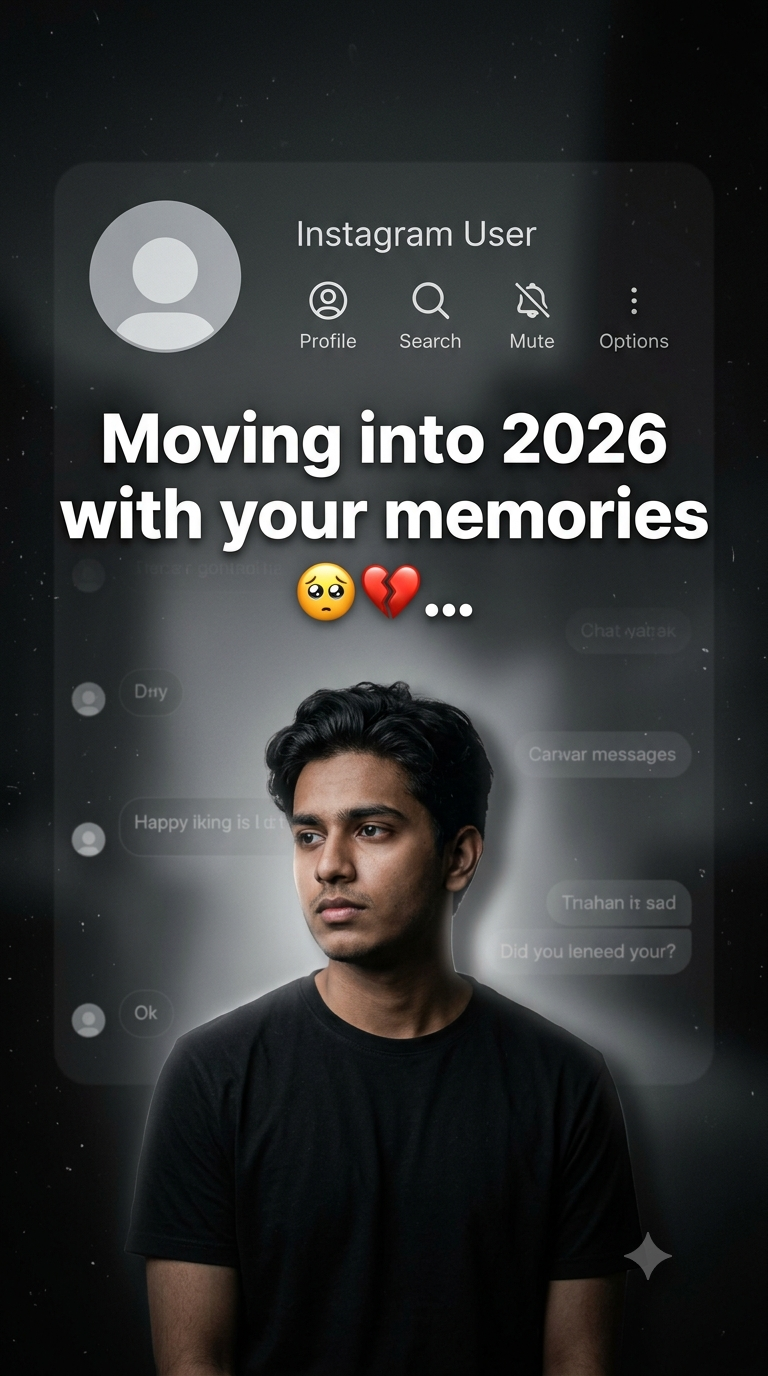 Viral Instagram Sad Ai Photo Editing Prompt For ChatGpt - AI Generated Image