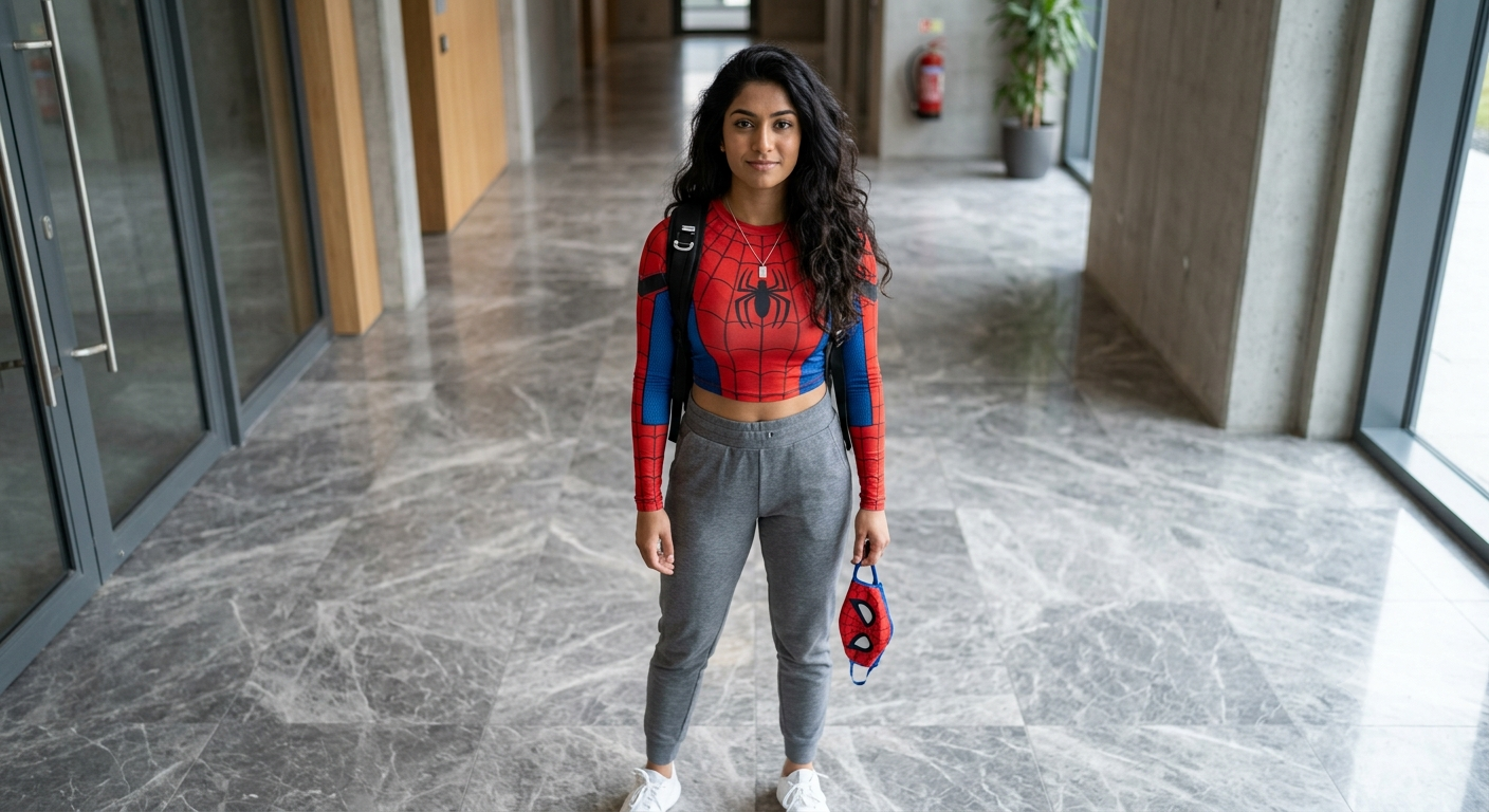 Prompt Seen Spider Man Prompt For Girls  - AI Generated Image