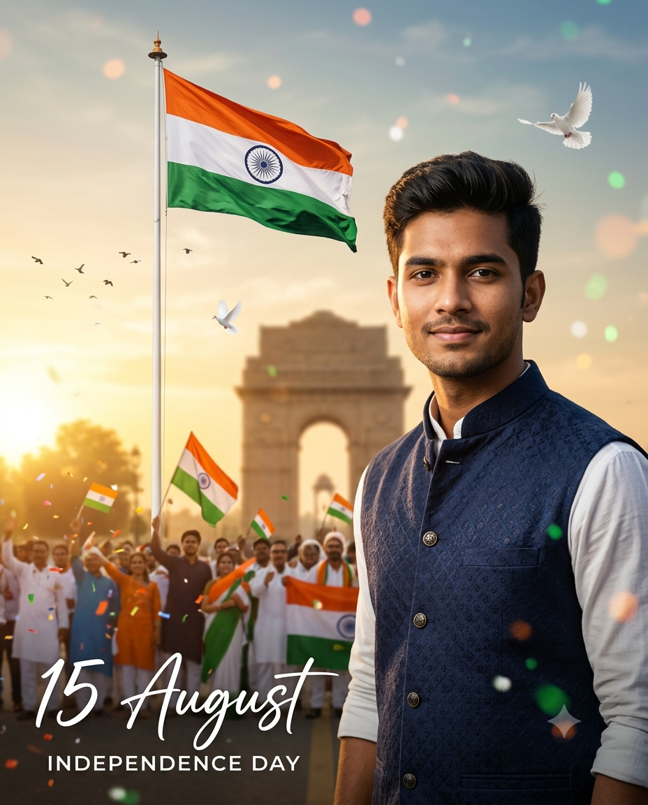 Prompt Seen Independence Day Ai Photo Editing Prompt - AI Generated Image