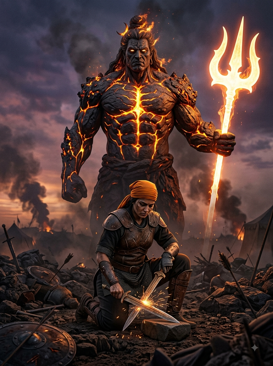 Prompt Seen Mahadev  - AI Generated Image